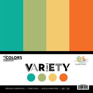 My Colors Salt & Sea Cardstock Pack (214919)