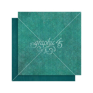 Graphic 45 - Seas the Day 12x12 Turquoise (4503029)