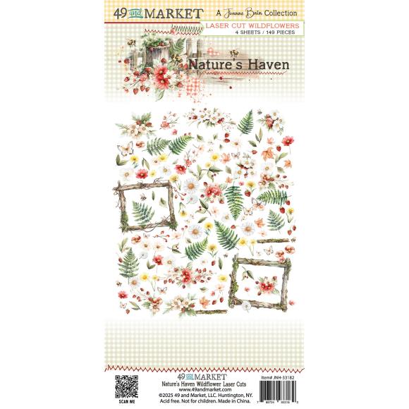 49 and Market Nature's Haven Laser Cuts Wildflower (JNH-33182)
