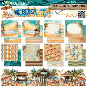 49 and Market Beach Vibes 12x12 Collection Pack