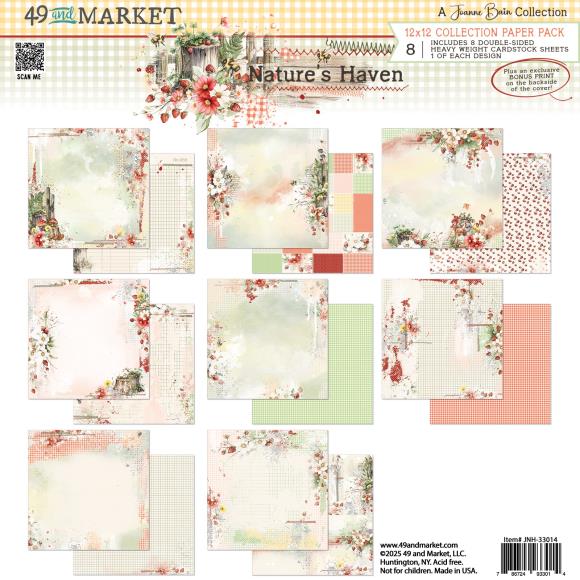 49 and Market Nature's Haven 12x12 Collection Pack (JNH-33014)