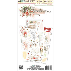 49 and Market Nature's Haven Rub ons (JNH-33168)