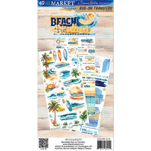 49 and Market Beachs Vibe Rub ons