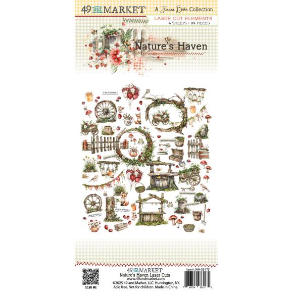 49 and Market Nature's Haven Laser Cuts elements (JNH-33175)