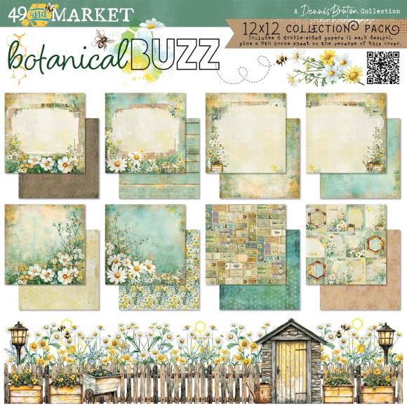 49 and Market Botanical Buzz 12x12 Collection Pack