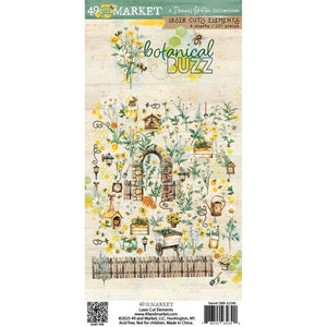 49 and Market Botanical Buzz Laser Cut Outs Elements