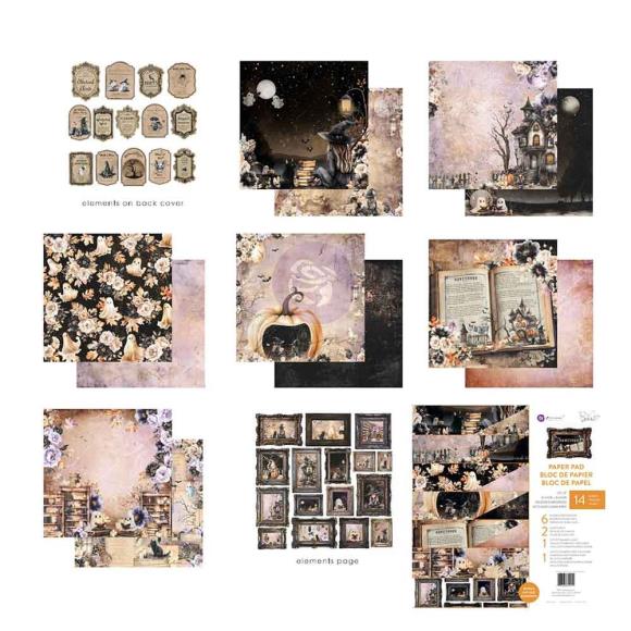 Prima Bewitched 12x12 Paper Pad
