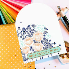 Load image into Gallery viewer, Spellbinders Paper Arts BetterPress Letterpress Registration Press Plates Blooming Garden (BP-002)