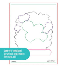 Load image into Gallery viewer, Spellbinders Paper Arts BetterPress Letterpress Registration Press Plates Blooming Garden (BP-002)