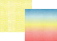 Load image into Gallery viewer, Simple Stories Sunshine and Blue Skies Collection 12x12 Scrapbook Paper Sunkissed (10611)