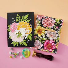 Load image into Gallery viewer, Spellbinders Paper Arts BetterPress Letterpress Press Plates Peony Background (BP-121)