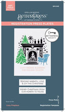 Load image into Gallery viewer, Spellbinders BetterPress Society October 2025 Cozy Fireplace (BPS-008)