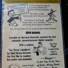 Load image into Gallery viewer, Timeless Moments Journaling Snippet Stickers 1944