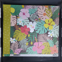 Load image into Gallery viewer, Pink Paislee Confetti Wishes Collection 12x12 Scrapbook Paper 08 by Paige Evans (310650)