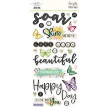 Load image into Gallery viewer, Simple Stories Life in Bloom Collection Foam Stickers (19735)
