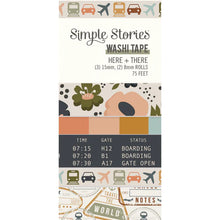 Load image into Gallery viewer, Simple Stories Simple Here + There Collection Washi Tape (19825)