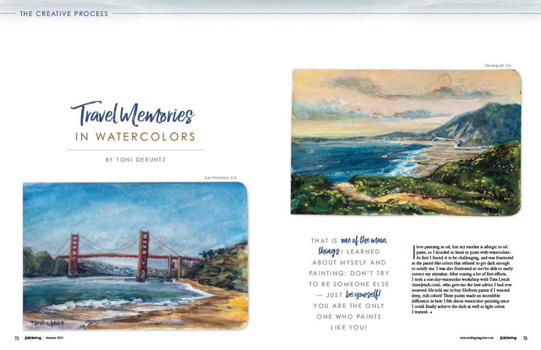 Art Journaling Magazine Summer 2025 Oct/Nov/Dec 2025 (AJV17I4)