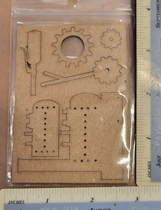 Globecraft Memories Chipboard Engine Room