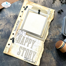 Load image into Gallery viewer, Elizabeth Craft Designs Planner Essentials Greatest Hits Collection Dies Tab 6 with Turn Button Frame (2057)