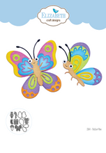 Load image into Gallery viewer, Elizabeth Craft Designs Bugs & Butterflies Collection Butterflies Die Set (2064)