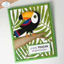 Load image into Gallery viewer, Elizabeth Craft Designs Jungle Party Collection Die Set Teddy the Toucan (2126)