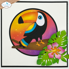Load image into Gallery viewer, Elizabeth Craft Designs Jungle Party Collection Die Set Teddy the Toucan (2126)