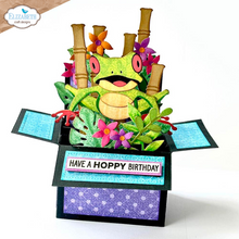 Load image into Gallery viewer, Elizabeth Craft Designs Jungle Party Collection Die Set Box Folding Card (2132)