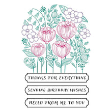 Load image into Gallery viewer, Spellbinders Paper Arts BetterPress Letterpress Registration Press Plates Blooming Garden (BP-002)