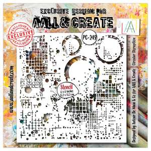 AALL & CREATE Stencil Circular Disruption