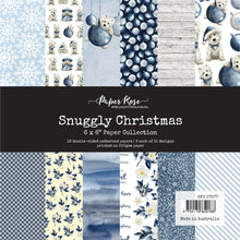 Load image into Gallery viewer, Paper Rose Snuggly Christmas Collection 6x6 Paper Pack (27577)