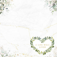 Load image into Gallery viewer, Scrapbook Customs 12x12 Scrapbook Paper Celebration of Life Paper (30672)
