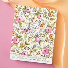 Load image into Gallery viewer, Spellbinders Paper Arts Floral Celebration BetterPress and Stencil Bundle (BD-0835)