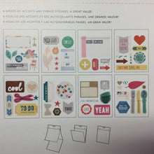 Load image into Gallery viewer, Amy Tangerine Remarks Good Stuff Accent & Phrase Sticker Book (366066)