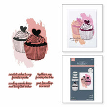 Load image into Gallery viewer, Spellbinders BetterPress Society December 2025 Cupcakes (BPS-010)