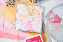 Load image into Gallery viewer, Sizzix by 49 and Market Sizzix A5 Clear Stamps 5PK w/6PK Framelits Build-a-Burst | Painterly  (666805)