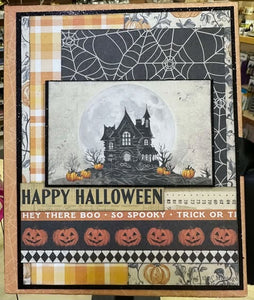 Haunted Mansion Album kit and class