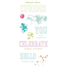 Load image into Gallery viewer, Sizzix Clear Stamps Set Hello You Sentiments by 49 and Market (666630)