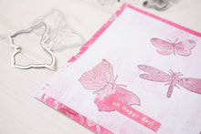 Load image into Gallery viewer, Sizzix® Framelits Die & Stamp Set Engraved Wings by 49 and Market (666633)