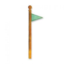 Load image into Gallery viewer, Sizzix Sizzlits Decorative Strip Die Flagpole w/Lantern & Sign by Karen Burniston (657792)