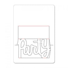 Load image into Gallery viewer, Sizzix Pop 'n Cuts Insert 3-D Party Phrase by Karen Burniston (658047)