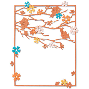 Sizzix Thinlits Die Set Woodland Card Front (666252)