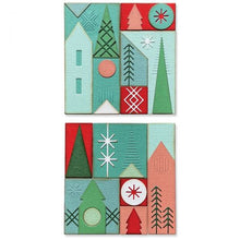 Load image into Gallery viewer, Sizzix Thinlits Die Set Holiday Blocks by Tim Holtz (666335)