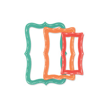 Load image into Gallery viewer, Sizzix® Framelits Die Set Fanciful Framelits Doris Dotted Top Note (666552)
