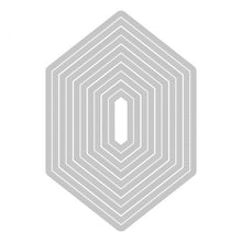 Load image into Gallery viewer, Sizzix® Framelits Die Set Fanciful Framelits Belinda Stitched Hexagons (666554)