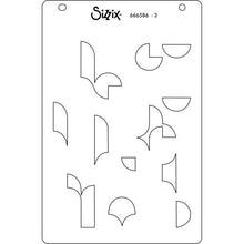 Load image into Gallery viewer, Sizzix A6 Layered Stencil Around the Block (666586)