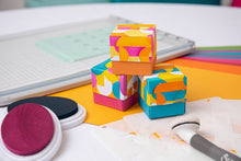 Load image into Gallery viewer, Sizzix A6 Layered Stencil Around the Block (666586)