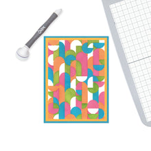 Load image into Gallery viewer, Sizzix A6 Layered Stencil Around the Block (666586)