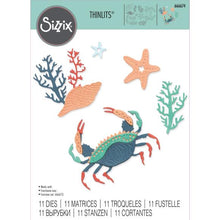 Load image into Gallery viewer, Sizzix Thinlits Die Set Ocean Medley (666674)