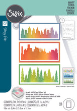 Load image into Gallery viewer, Sizzix A5 Stencil Cosmopolitan The View #2 By Stacey Park