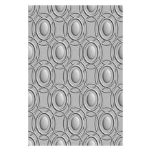 Load image into Gallery viewer, Sizzix 3-D Textured Impressions Embossing Folder Cosmopolitan Golden Rings By Stacey Park
